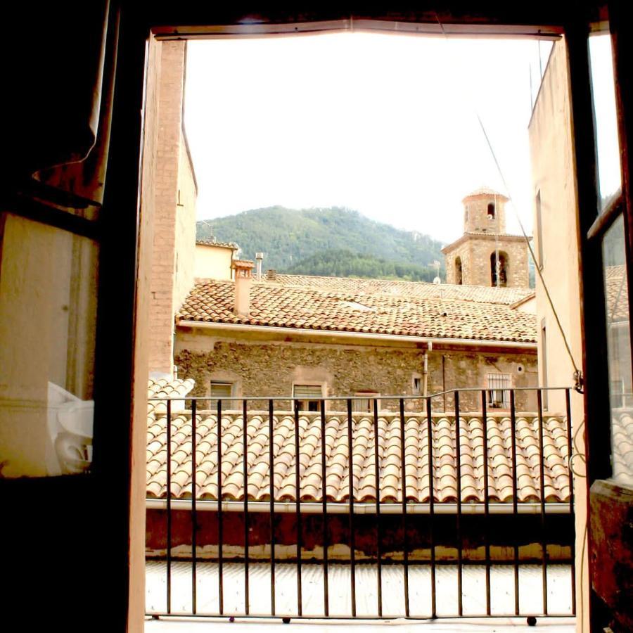 Hostal Fonda Cerdanya La Pobla de Lillet Eksteriør bilde